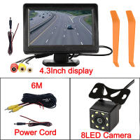 Monitor De Cámara Trasera Para Coche 4.3 Pulgadas Sistema De Parqueo Fácil Instalación Cámara De Reversa Alta Resolución ABS - details 11