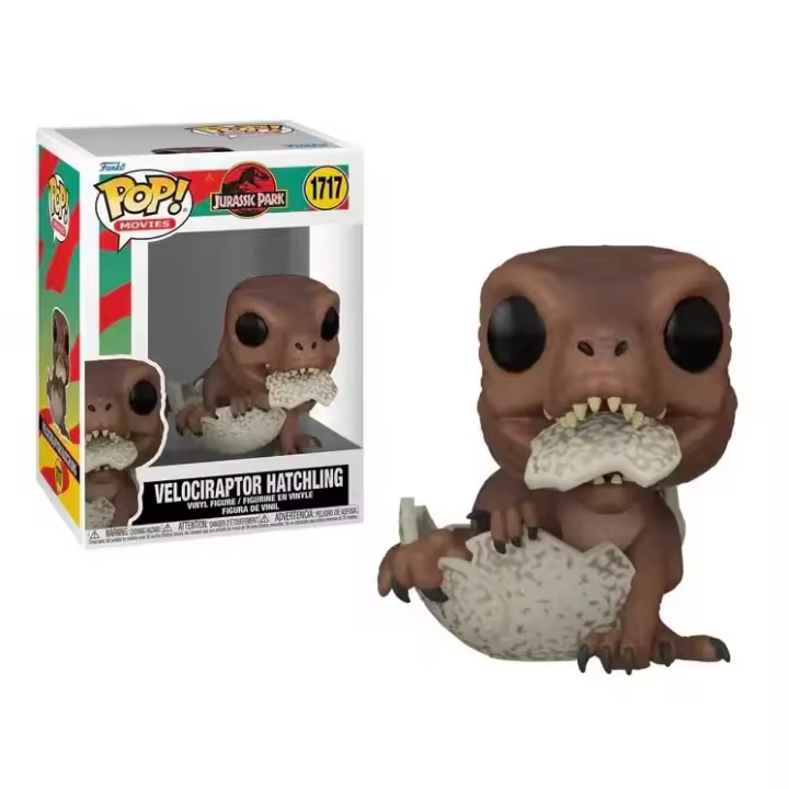 Funko Pop! Movies Jurassic Park (Parque Jurásico), Velociraptor Hatchling 1717 - 1