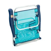 SILLA DE PLAYA BAJA MULTIPOSICION DE FIBRELINE CON ASA Y PATA TRASERA PLEGABLE ALCO ALCO - details 1