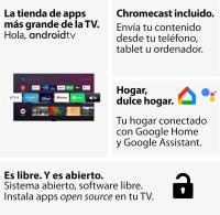 TELEVISION HAIER 55" H55K705UG UHD QLED ANDROIDTV BT HDR10 TELEVISION DE CALIDAD PARA VER EL MUNDIAL PANTALLA PLANA QLED - details 1