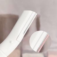 Karsyngirl Trimmer De Cejas Para Mujer Epilador Facial Raspador De Cabello De Cejas Acero Inoxidable Herramientas De Belleza 2/3 Piezas - details 3