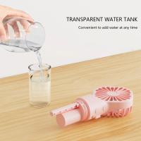 Mini Aire Acondicionado Portátil USB Recargable Humidificador De Niebla Enfriador Ventilador De Spraying Para El Hogar/Oficina/Dormitorio - details 5
