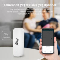 Sensor De Temperatura Y Humedad Bluetooth Mini Compatible Con APP Remota Tuya Termómetro Y Higrómetro Para El Hogar - details 8