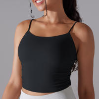 Top De Yoga Para Mujer Fitness Deportivo Push up Cómodo Reversible Brocado Top De Deporte Crop Top Para Gimnasio Y Running - details 11