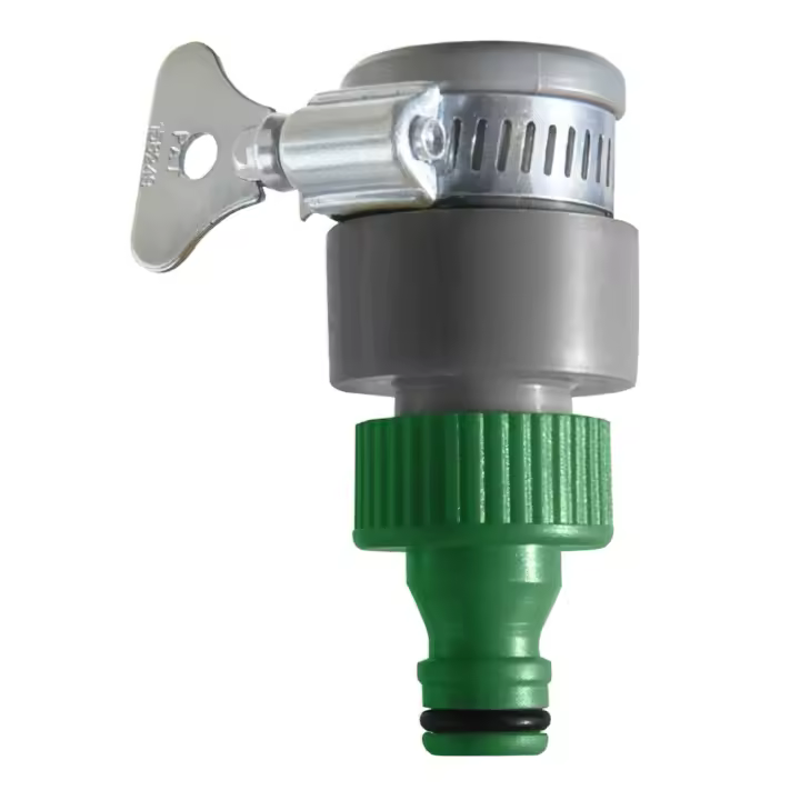 SANCO STORE - SATURNIA Adaptador Manguera Plastico Para Grifo  Blister - 1