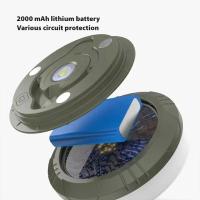 Lámpara De Camping Multifuncional 4 En 1 Con Cinta LED Recargable USB Y Gancho Magnético Para Decoración De Tienda Exterior XTE - details 6
