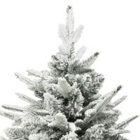 Árbol de Navidad Nevado Realista Artificial Material PVC Soporte de Metal 150/180/210/240cm - details 5
