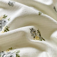 Juego de Funda Nórdica 4 Piezas-Ropa de Cama Algodón Lavado con Jacquard Elegante-Tacto Extra Suave, Varios Tamaño Disponible - details 2