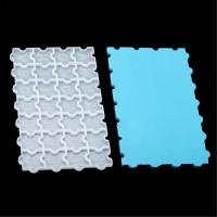 Molde De Silicona Para Puzzle Alfabeto Inglés DIY Epoxy Resina Mold De Gotas De Agua Para Joyería Forma De Letras - details 5
