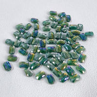 70pcs Accesorios De Joyería DIY 6x9mm Cuentas De Vidrio Cristal Porcelana Jade AB Para Vestido Zapatos Flores Material - details 7
