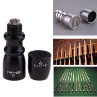 Herramienta Multifuncional 3 En 1 Para Palos De Billar Y Pool: Reductor De Punta De Cono Afilador Y Tapper Accesorios De Biljart - details 2
