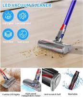 Cepillo compatible con V7, V8, V10, V11, V15, Cepillo turbo inalámbrico, Cepillo eléctrico, Apto para suelos duros y alfombras - details 1