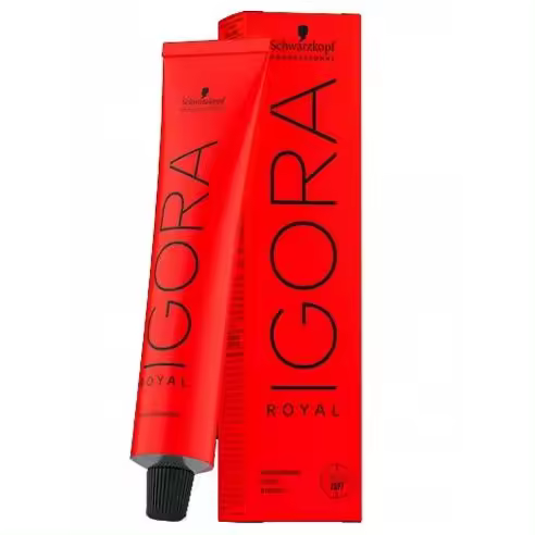 Tinte Igora Royal 4-68 Castaño Medio Marron Rojo 60 ml. Schwarzkopf - 1