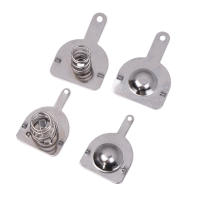 10PCS Hoja De Contacto De Resorte Para Caja De Batería 16*16MM 18.5*16.5MM Positivo Y Negativo Bipolar Para Batería 18650 - details 0