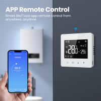 Termostato Inteligente AVATTO Tuya WiFi/ZigBee Para Calentadores De Agua Y Gas Batería De Bajo Consumo Compatible Con Alexa Google Home Alice - details 3