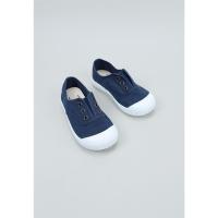 victoria INGLESA LONA ELÁSTICO DREC® Deportivas Planas Bebé - niño (hasta la talla 30) Azul - details 0