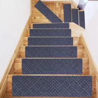 Alfombra Antideslizante Para Escaleras 1 Pieza Absorciónde Agua Autoadhesiva Silenciosa Y Segura Para Piso Adultos Uso Doméstico Y Exterior Tejido De Poliéster M Machine Hecho - details 14