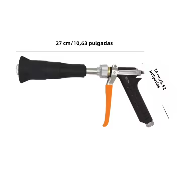Pistola De Rociado Agrícola De Acero Inoxidable Alta Presión Para Aplicaciones De Insecticidas En Frutales Tipo De Sprayer: TRIGGER - 1
