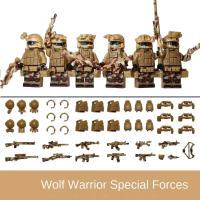 Bloques De Construcción Militar Con Camuflaje Fantasma Figuras De Fuerzas Especiales Juguetes Para Niños Regalos De Cumpleaños - details 1