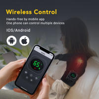 Nueva almohadilla de masaje de calefacción EMS para hombros, almohadilla de hombro con vibración inalámbrica desmontable, masajeador de terapia de hombros, modelo privado - details 5