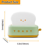Lámpara De Noche Creativa USB Recargable LED Para Toaster Mesa Regalo De Cumpleaños Para Dormitorio De Bebé Decoración De Vacaciones - details 2
