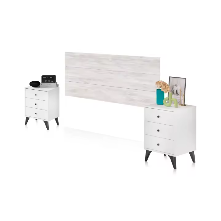 Duehome - Cabecero con mesitas Iconic - 1
