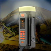 Radio De Emergencia Con Bluetooth AM/FM/SW Bocina Carga USB C Solar Manivela Portátil Para Supervivencia Al Aire Libre Color Gris - details 4