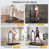 Cinta de Andar con Inclinación del 9%, 2.5HP Walking Pad, Cinta de Correr Capacidad de Carga 120KG, 1-8km/h, Adecuado para Uso Casa o Debajo del Escritorio Caminadora Electrica para Casa - details 5