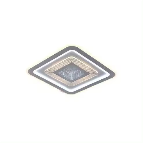 CRISTAL RECORD Plafón Smart Otie 3D 90W 3CCT Regulable - Marca Líder en Iluminación Led - 1