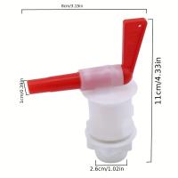 Grifo De Botella De Plástico Para Fabricación De Cerveza Y Vino En Casa 1 Pieza Tapón De Fregadero Para Brotadores De Cerveza - details 2