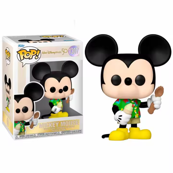 Funko Pop! Walt Disney World 50, Aloha Mickey Mouse 1307 - 1