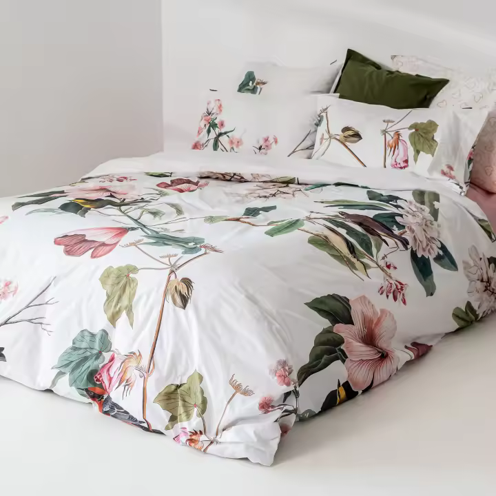 Happyfriday- Blooming Funda nórdica, Fundas nórdicas 100% Algodón, calidad de 200 TC, Fabricado en España (No incluye fundas de almohada) - 1