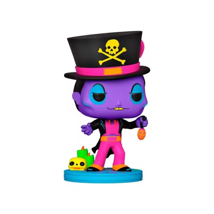 Funko POP! Disney - Villains- Dr.Facillier (Blacklight)  - Disney - Figura Coleccionable Oficial - Juguete para Niños y Adultos - Fans - Diversidad de Personajes y Temáticas - 1