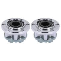 2 piezas 28 dientes Coche Rueda para embryue bloqueo Hub 4WD System ACUADOR para Mitsubishi para Pajero L200 - details 0