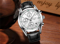 Reloj De Pulsera Deportivo De Lujo Para Hombre LIGE Cuarzo Militar Con Correa De Cuero Premium Impermeable Y Cronógrafo Moda Casual - details 14