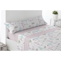 Juego de Sábana PIRINEO de invierno, 3 piezas diseño unisex estampado geométrico para camas de 90 cm 135 cm 150 cm y180 cm - details 0