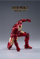 Figura De Acción Iron Man MK4 De ZD Toys 7 Pulgadas Tony Stark Avengers Colección De Modelos Ornamentos Regalo Para Niños - details 8