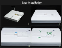 Lámpara De Techo LED Cuadrada Moderna Y Sencilla 24W 36W 48W 90-260V Ahorro De Energía Para Iluminación De Habitación Y Hogar - details 8