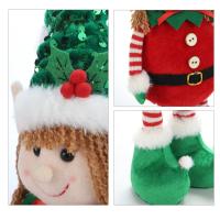 2pcs Muñecos De Enano Navideños Telescopio Para Colgar En La Puerta Decoraciones De Elfos Para Niños Regalos De Navidad - details 6