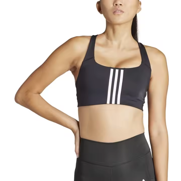 Sujetadpr  Depportivo Adidas PWIM 3 Stripes Negro - 1