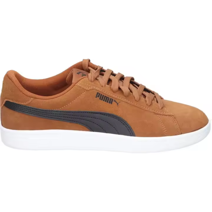 PUMA | Zapatilla Puma Smash 3.0 para Hombre – Deportiva en Color Marrón y Detalles en Negro – Sneaker con Cierre Cordones – Estilo Casual – Cómodas – Versátiles – Modelo 390984-13 - 1