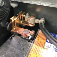Interruptor De Desconexión De Batería 12V / 24V Isolador De Corta Corriente Para Marina Coche Barco RV ATV Con Post Superior Cuchillo Master De Aleación De Aluminio - details 1