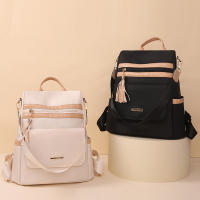 Mochila sencilla, de gran capacidad y de alta gama para mujer. - details 11