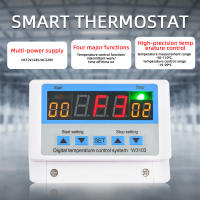 Controlador De Temperatura Digital W3103 Potencia Alta 30A Mostrador Mural DC12/24V AC220V Para Calefacción/Aire Acondicionado Rango -50~110°C - details 0