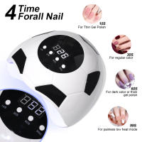 LULAA Lámpara Secado De Uñas LED Profesional Con 36 LED Para Manicura Y Esmalte Gel Equipo De Herramientas De Negocios De Uñas - details 1