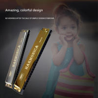 Harmonica Cromática De Boquilla C 24 Agujeros Instrumento De Viento De Madera Organófono Musical Acero Inoxidable Fosfor-bronce Ti-Plated - details 1