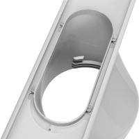 Kit De Adaptador De Ventana Portátil PVC Con Placa Deslizante Y Parachoques Para Aire Acondicionado Tamaño De La Placa 15cm O 13cm - details 10