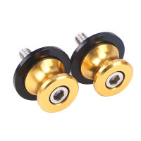 2PCS Accesorios De Motocicleta Swingarm Spools Slider Aluminio Universal Para Motocicleta Motocross Soporte De Pata De Arco - details 8