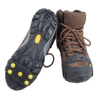 Crampones De Escalada Con 5 Estacas Antideslizantes Para Montañismo Y Caminar Cubiertas De Zapatos Para Nieve Accesorios De Senderismo Unisex - details 1