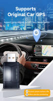 Adaptador De Caja AI Wireless Para Coche HEYINCAR CarPlay Android Auto Para Opel Skoda Kia Haval Toyota Mazda Ford Peugeot VW Audi - details 10